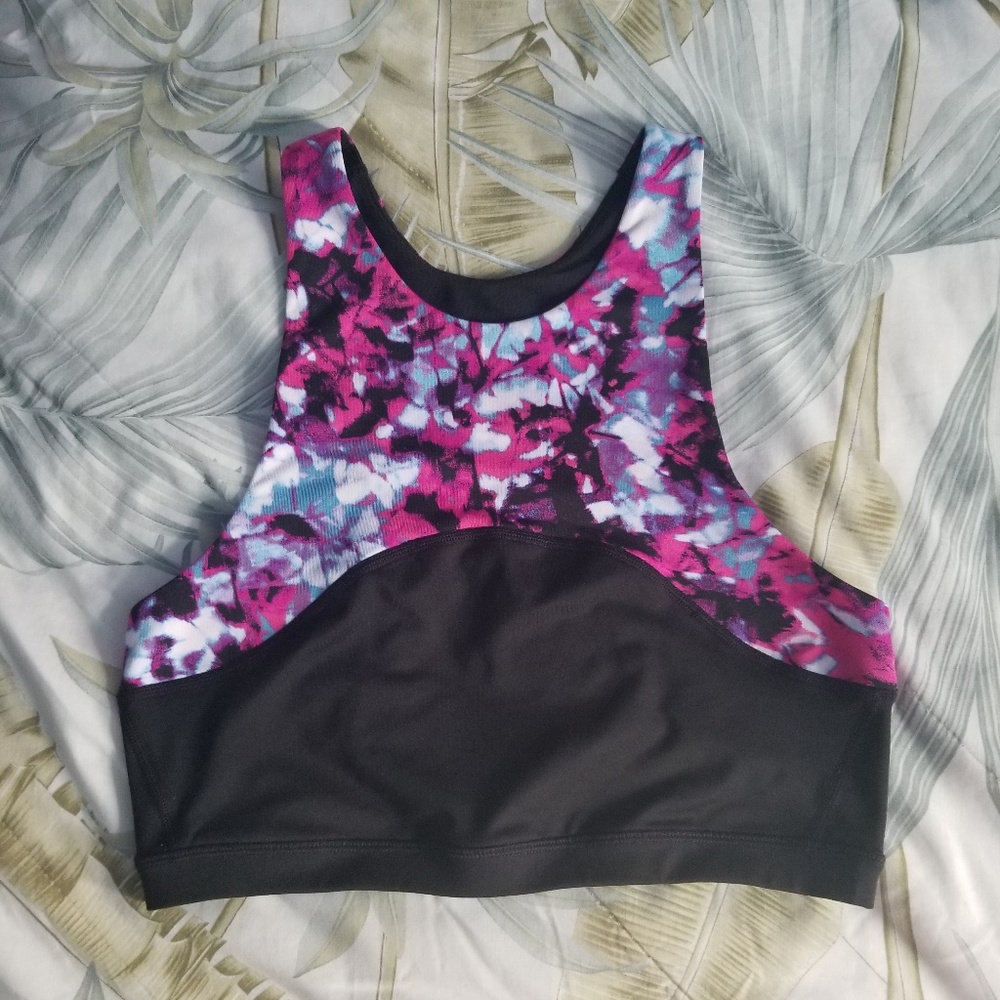 Patterned Sports Bra